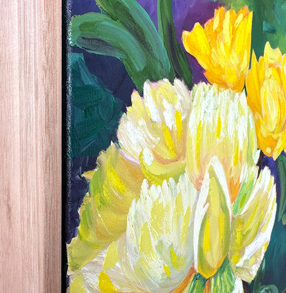 Flowers of Sunshine – Original Oil Painting by Cassie Holmes