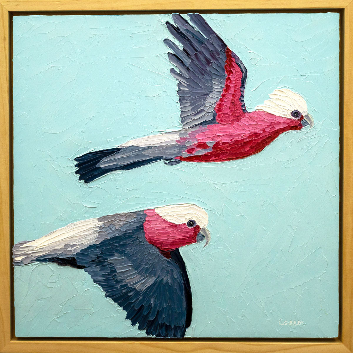Flying Buddies – Original Oil Painting by Cassie Holmes