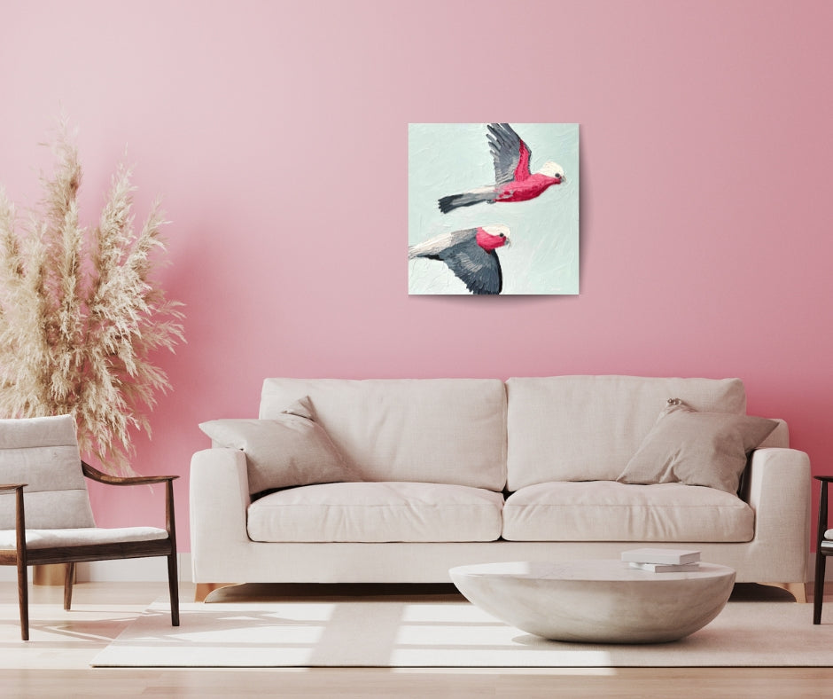 Flying Buddies – Original Oil Painting by Cassie Holmes