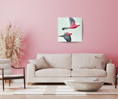 Flying Buddies – Original Oil Painting by Cassie Holmes