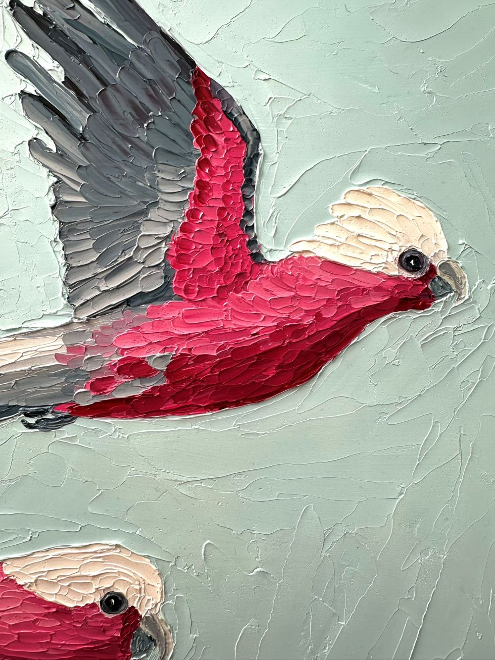 Flying Buddies – Original Oil Painting by Cassie Holmes