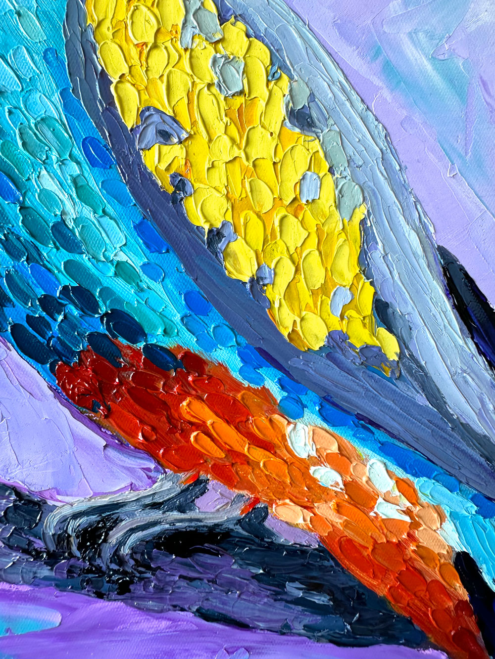 Golden Boy – Original Oil Painting by Cassie Holmes