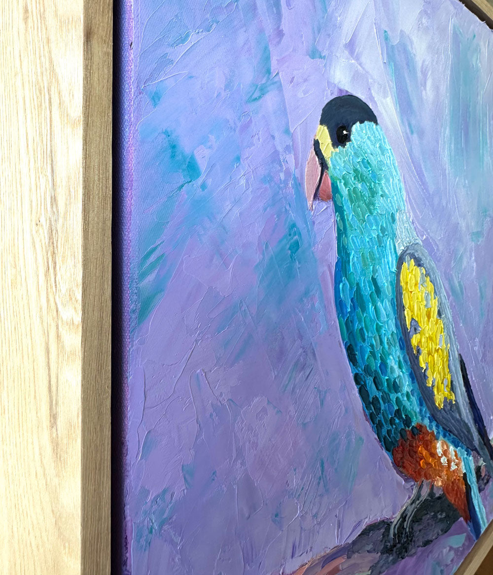 Golden Boy – Original Oil Painting by Cassie Holmes