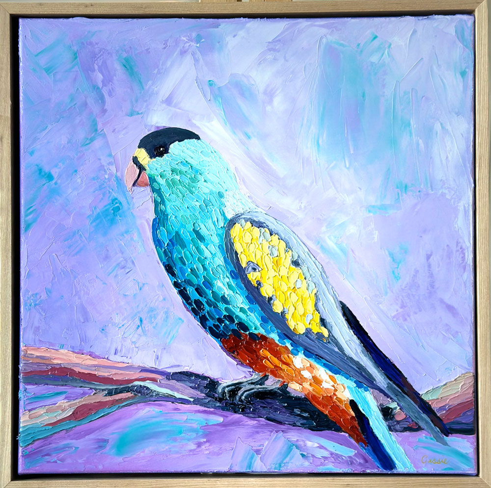 Golden Boy – Original Oil Painting by Cassie Holmes