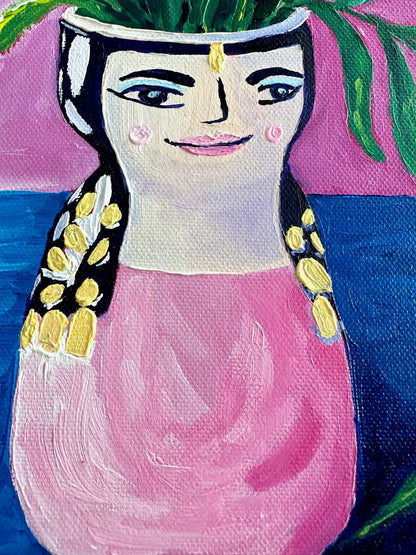 Happy Jones – Original Oil Painting by Cassie Holmes