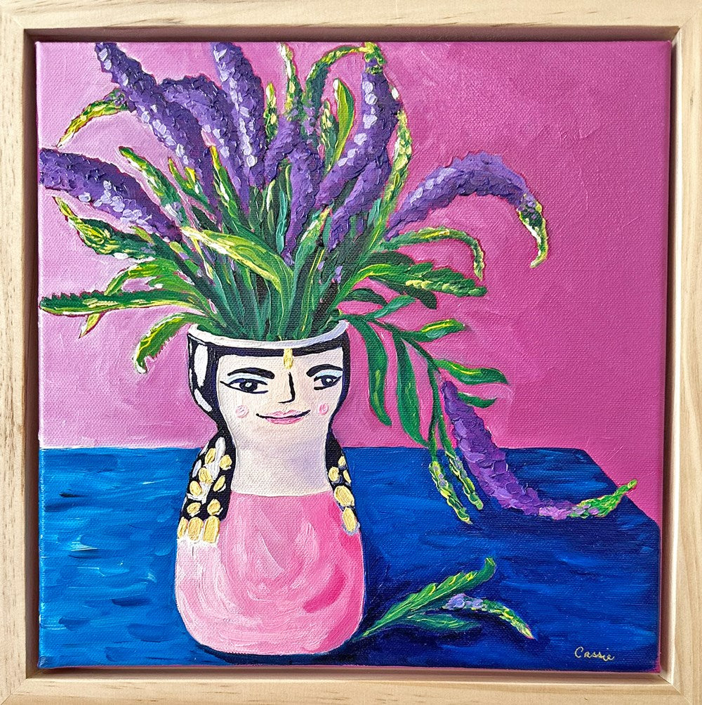 Happy Jones – Original Oil Painting by Cassie Holmes