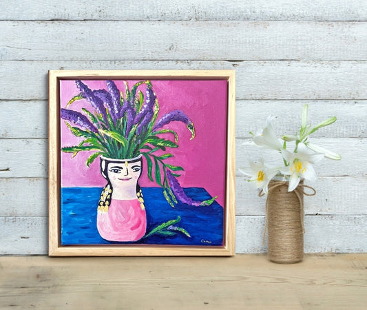 Happy Jones – Original Oil Painting by Cassie Holmes