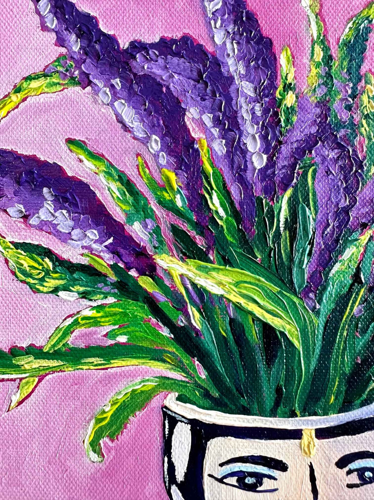 Happy Jones – Original Oil Painting by Cassie Holmes