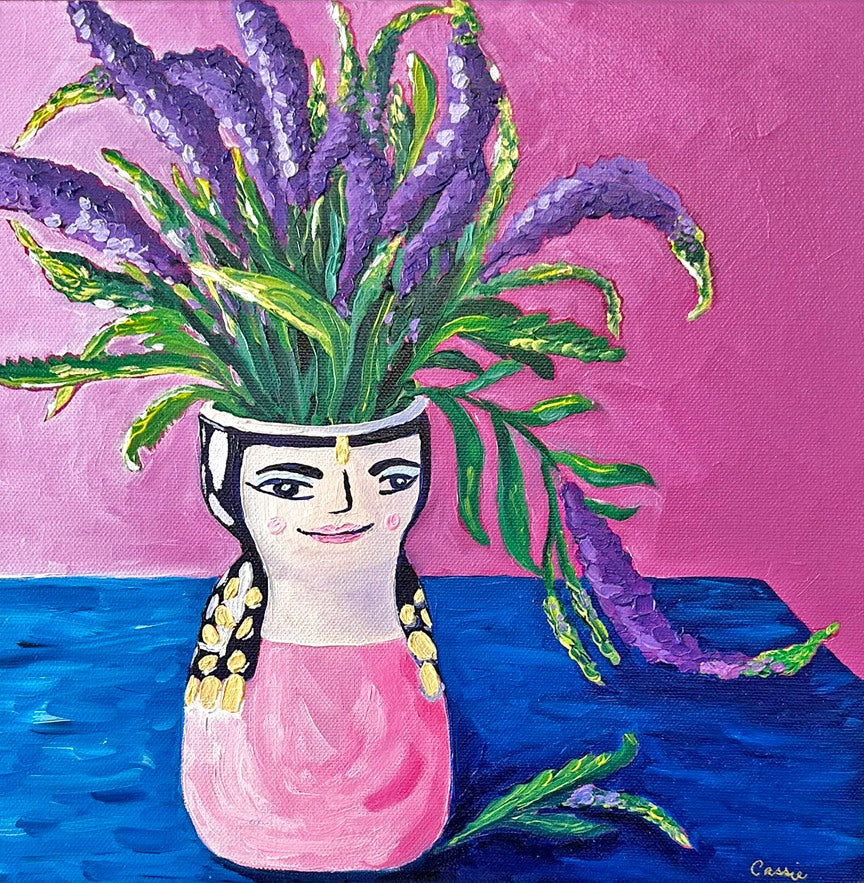 Happy Jones – Original Oil Painting by Cassie Holmes