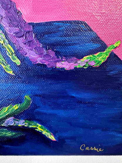 Happy Jones – Original Oil Painting by Cassie Holmes