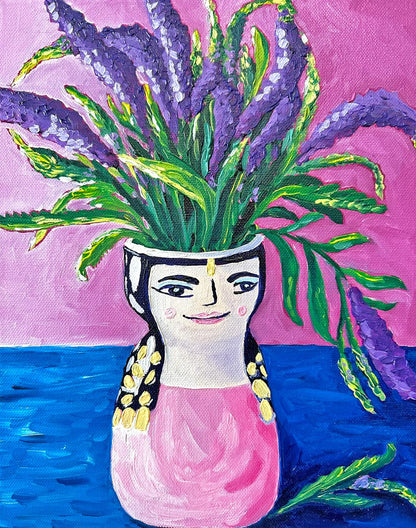 Happy Jones – Original Oil Painting by Cassie Holmes