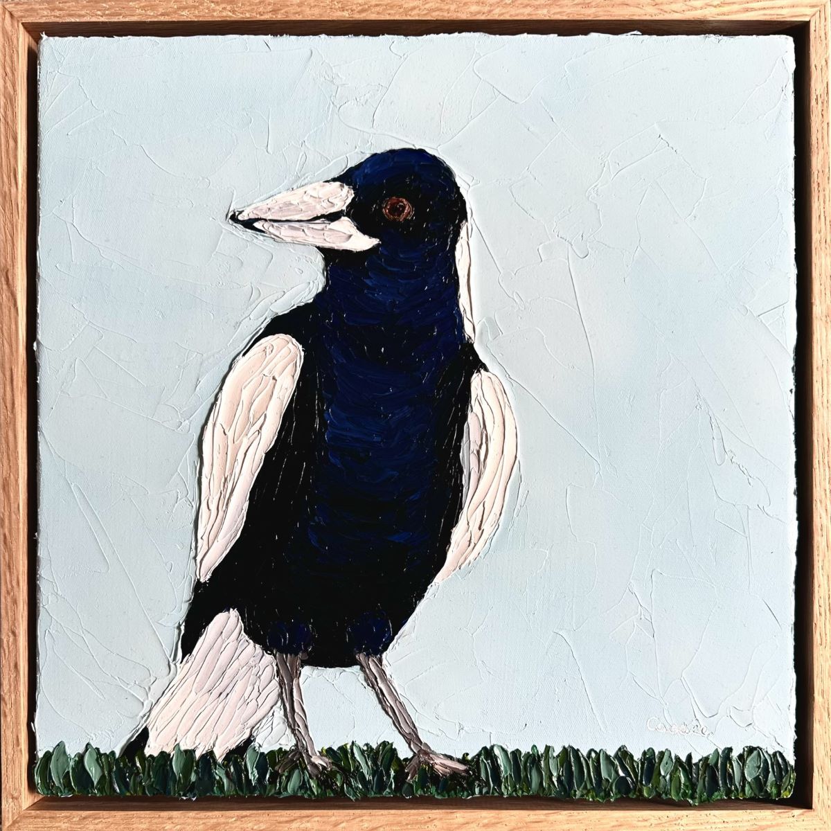 Happy Maggie – Original Oil Painting by Cassie Holmes