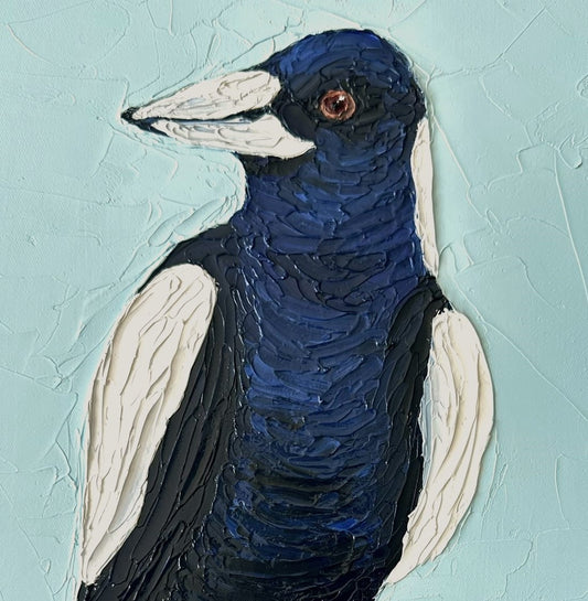 Happy Maggie – Original Oil Painting by Cassie Holmes