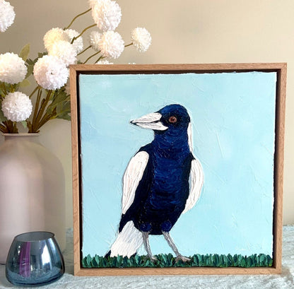 Happy Maggie – Original Oil Painting by Cassie Holmes