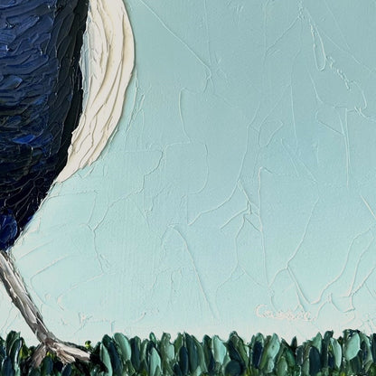 Happy Maggie – Original Oil Painting by Cassie Holmes