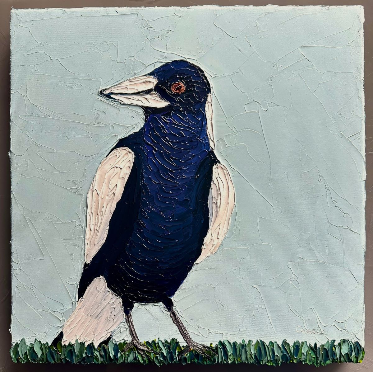 Happy Maggie – Original Oil Painting by Cassie Holmes