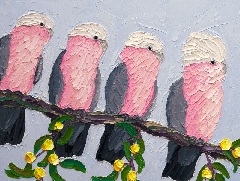 I’m Pink – Original Oil Painting by Cassie Holmes