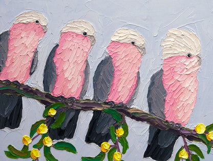 I’m Pink – Original Oil Painting by Cassie Holmes