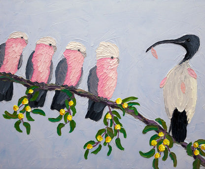 I’m Pink – Original Oil Painting by Cassie Holmes