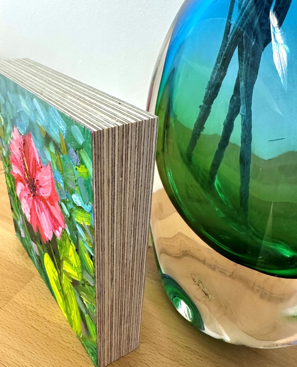 Island Hibiscus – Original Oil Painting by Cassie Holmes