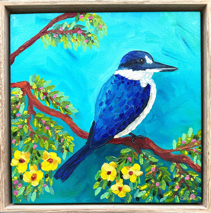 King of Blue – Original Oil Painting by Cassie Holmes