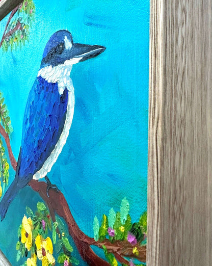 King of Blue – Original Oil Painting by Cassie Holmes