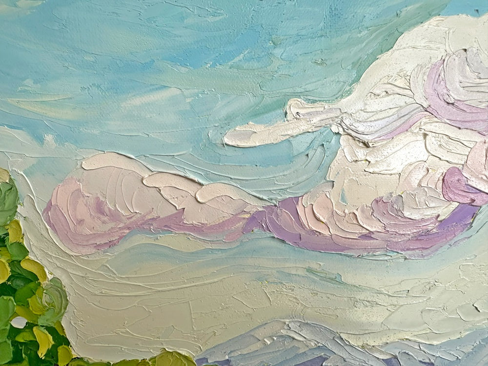Lavender Dreams – Original Oil Painting by Cassie Holmes