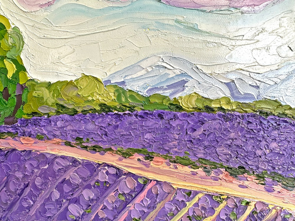 Lavender Dreams – Original Oil Painting by Cassie Holmes