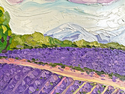 Lavender Dreams – Original Oil Painting by Cassie Holmes