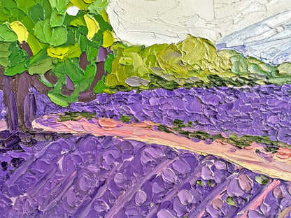 Lavender Dreams – Original Oil Painting by Cassie Holmes