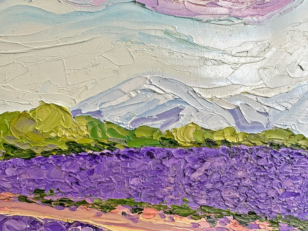 Lavender Dreams – Original Oil Painting by Cassie Holmes