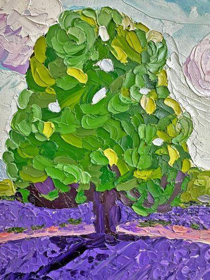 Lavender Dreams – Original Oil Painting by Cassie Holmes