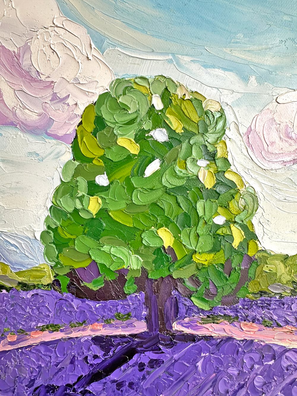 Lavender Dreams – Original Oil Painting by Cassie Holmes