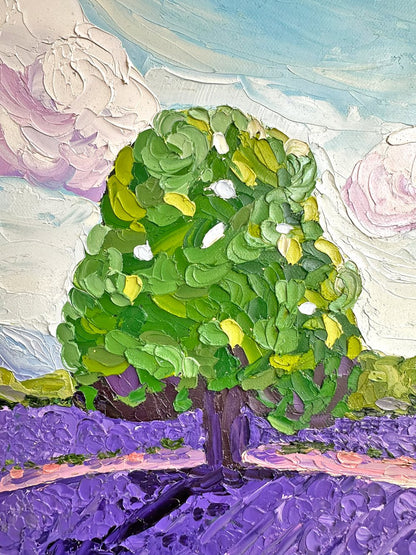Lavender Dreams – Original Oil Painting by Cassie Holmes
