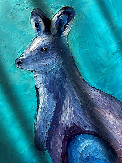 Little Joey – Original Oil Painting by Cassie Holmes