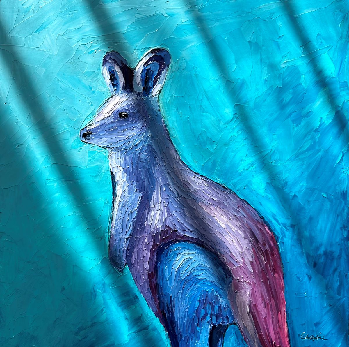 Little Joey – Original Oil Painting by Cassie Holmes