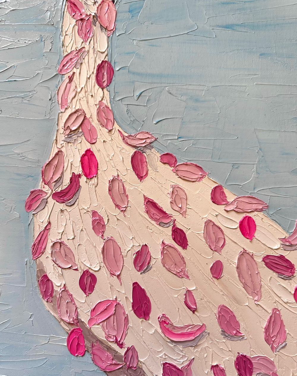 Living the Pink Dream – Original Oil Painting by Cassie Holmes