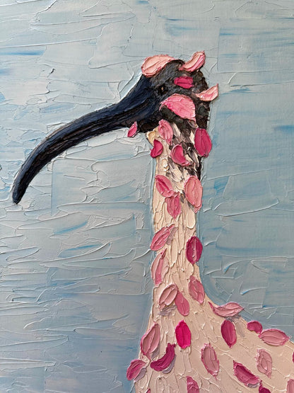 Living the Pink Dream – Original Oil Painting by Cassie Holmes