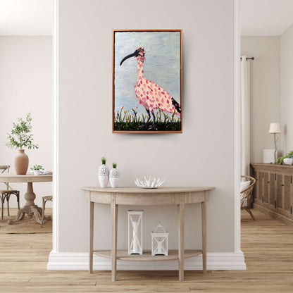 Living the Pink Dream – Original Oil Painting by Cassie Holmes