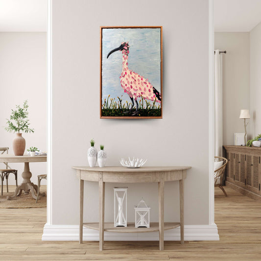 Living the Pink Dream – Original Oil Painting by Cassie Holmes
