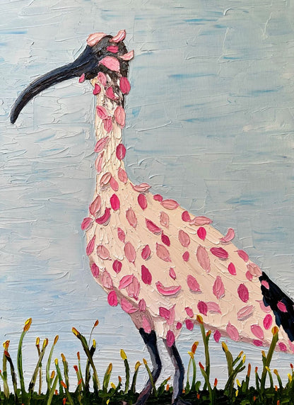 Living the Pink Dream – Original Oil Painting by Cassie Holmes