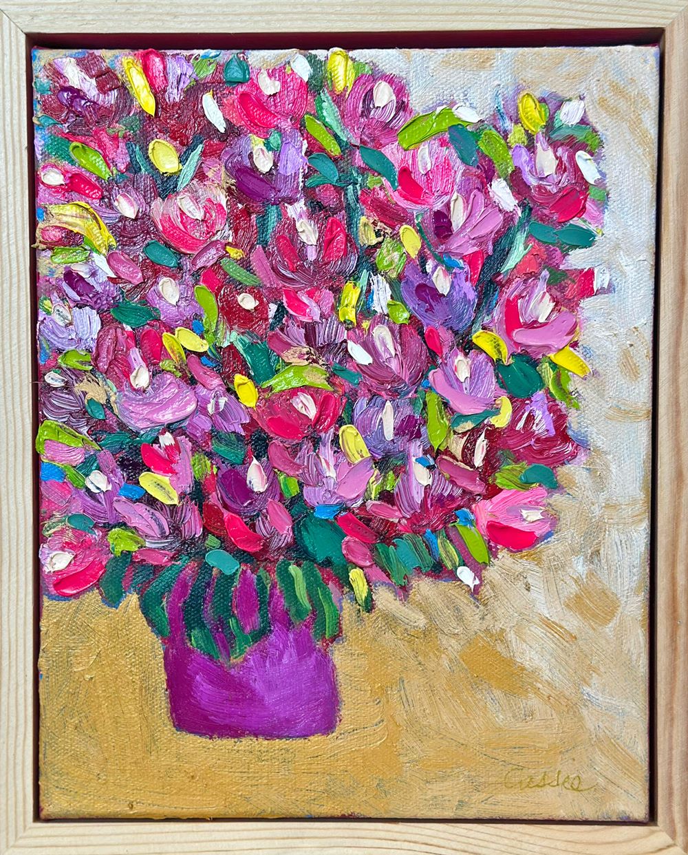 Luminescent Bunch – Original Oil Painting by Cassie Holmes