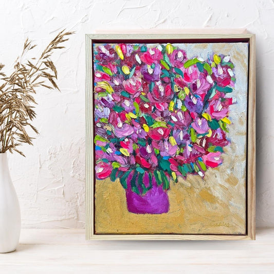 Luminescent Bunch – Original Oil Painting by Cassie Holmes
