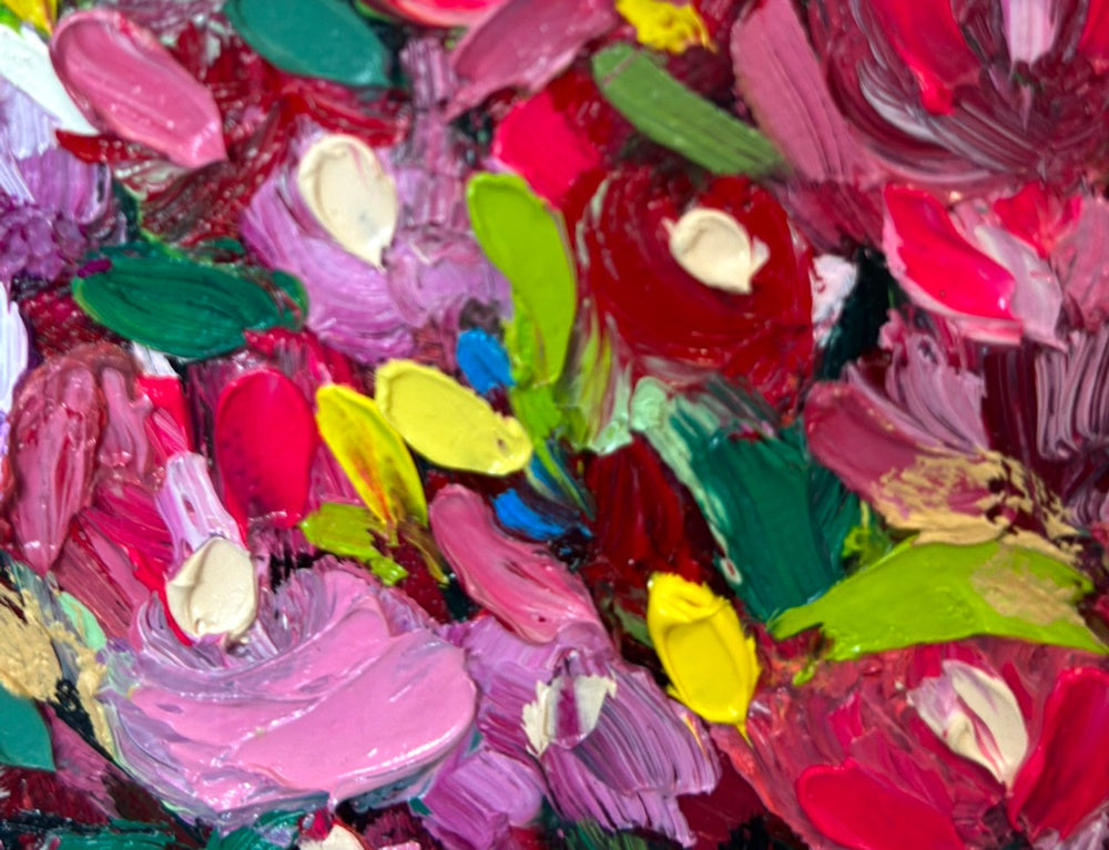 Luminescent Bunch – Original Oil Painting by Cassie Holmes