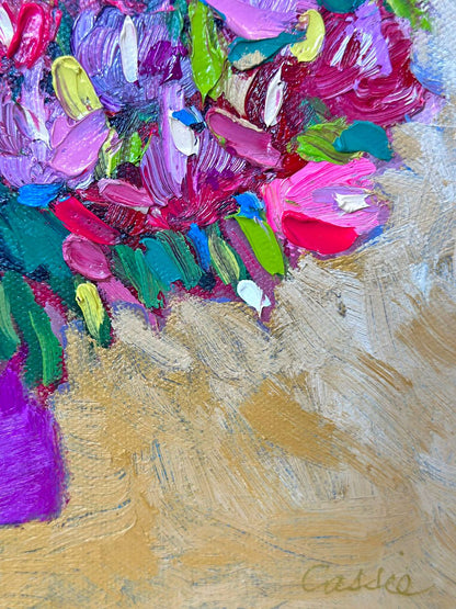Luminescent Bunch – Original Oil Painting by Cassie Holmes