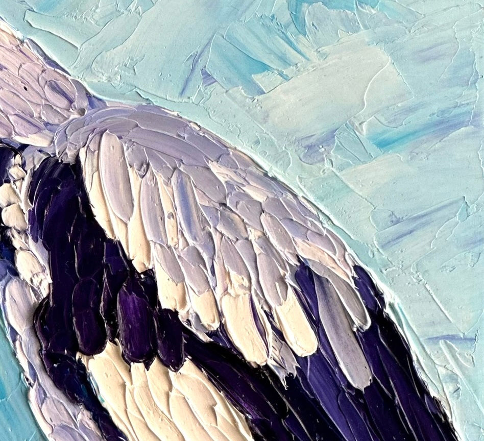 Mac - Original Oil Painting by Cassie Holmes