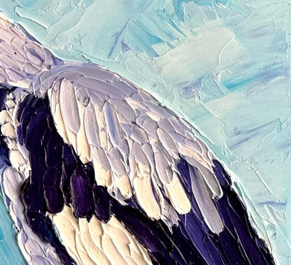 Mac - Original Oil Painting by Cassie Holmes