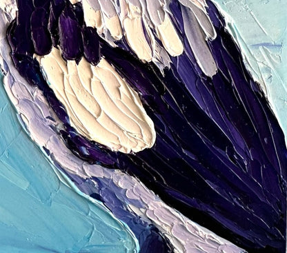 Mac - Original Oil Painting by Cassie Holmes