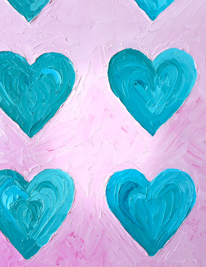 Oceans of Love – Original Oil Painting by Cassie Holmes