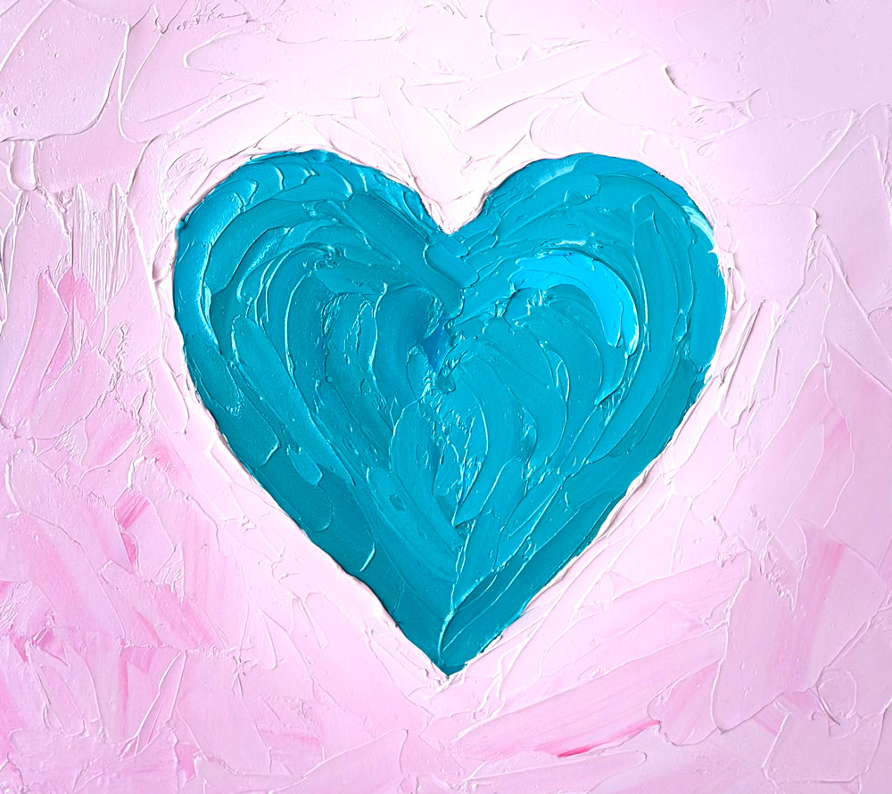 Oceans of Love – Original Oil Painting by Cassie Holmes